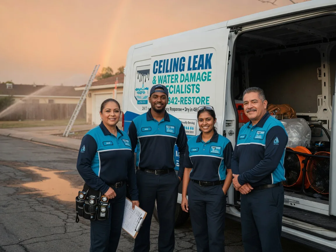 Ceiling Leak Cleanup company in Seaman, OH